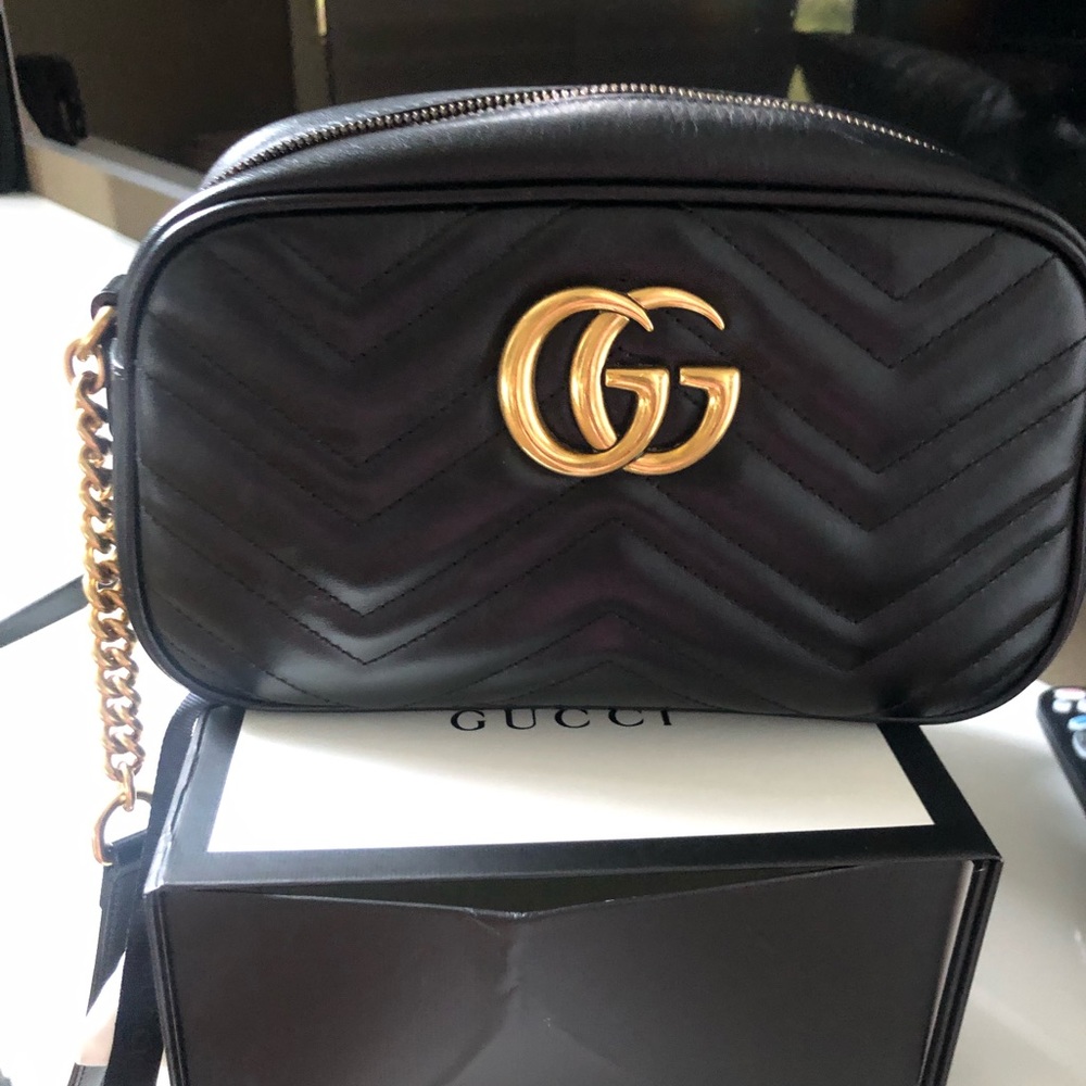 Gucci GG  Marmont small Matelasse shoulder bag in excellent condition!